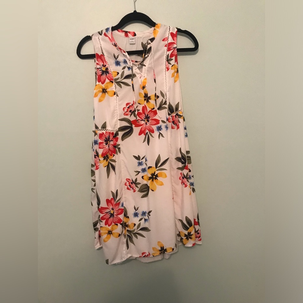 Old Navy Floral Print Sleeveless Dress Size Small